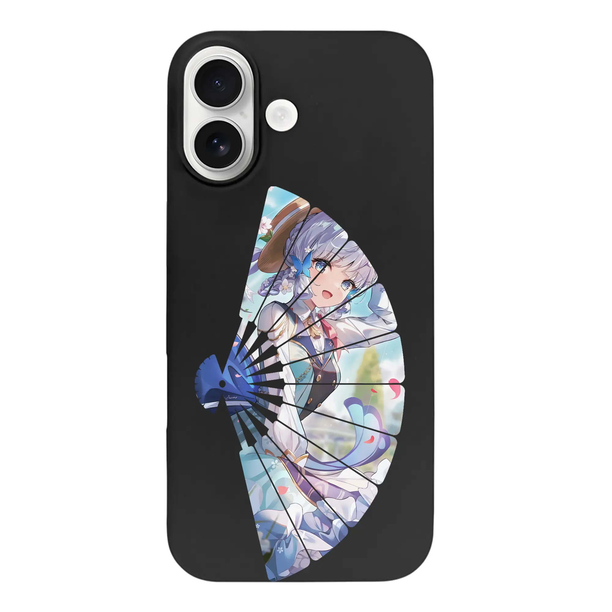 原 神 グッズ 神里綾華 - iPhone 17 シリーズ シリコンケース 薄型 耐衝撃 指紋防止 ソフトタッチカバー 精密フィット 傷防止 保護ケース iPhone 17/17 Air/17 Pro/17 Pro Max 対応